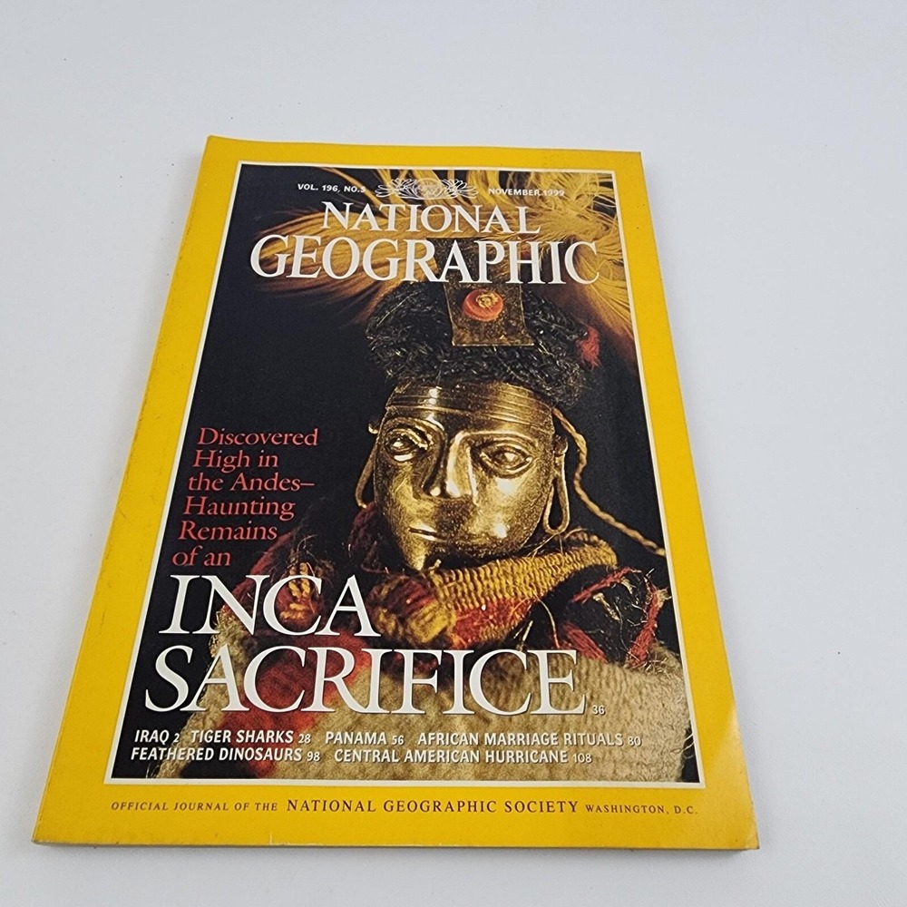 National Geographic Magazine November 1999 No  Insert‎